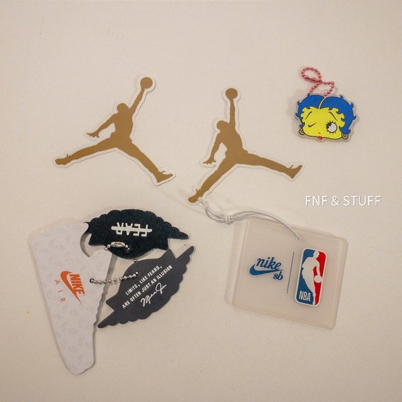 Nike SB NBA Keychains Stickers Fearless Flip Flop